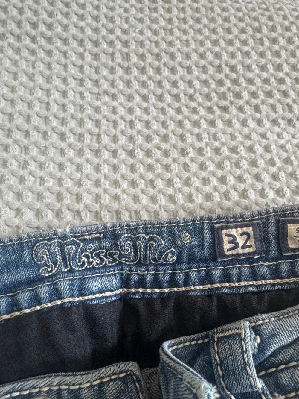 Miss Me Light Blue Boot Cut Jeans